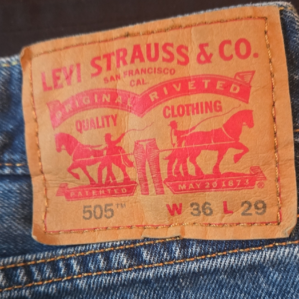 Levi's Classic Straight Blue Jeans
